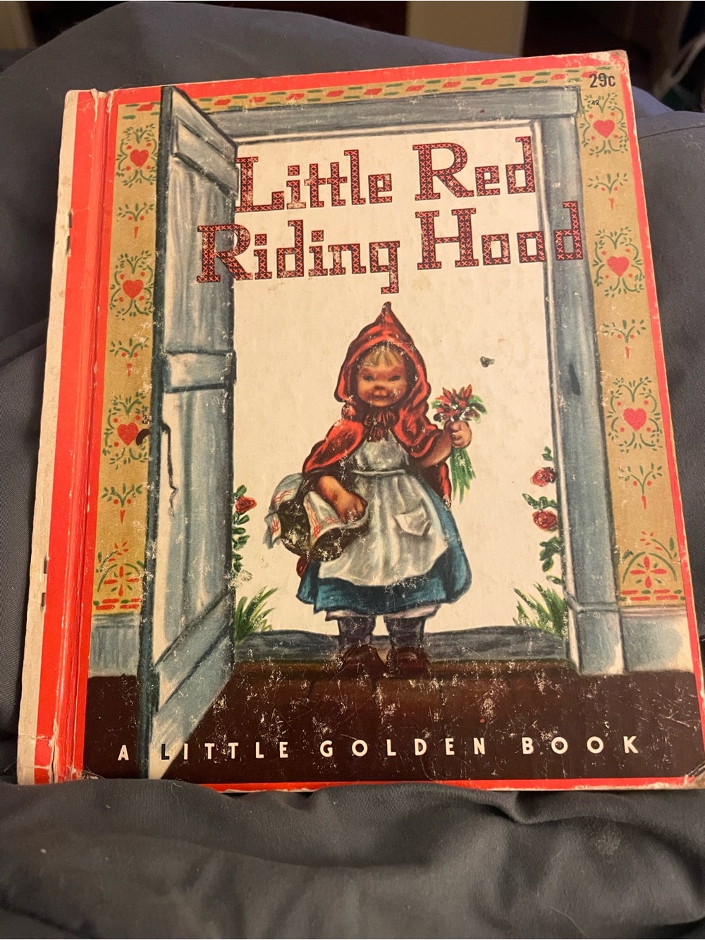 Little Red Riding Hood Kids Golden Book . .29 cent copy